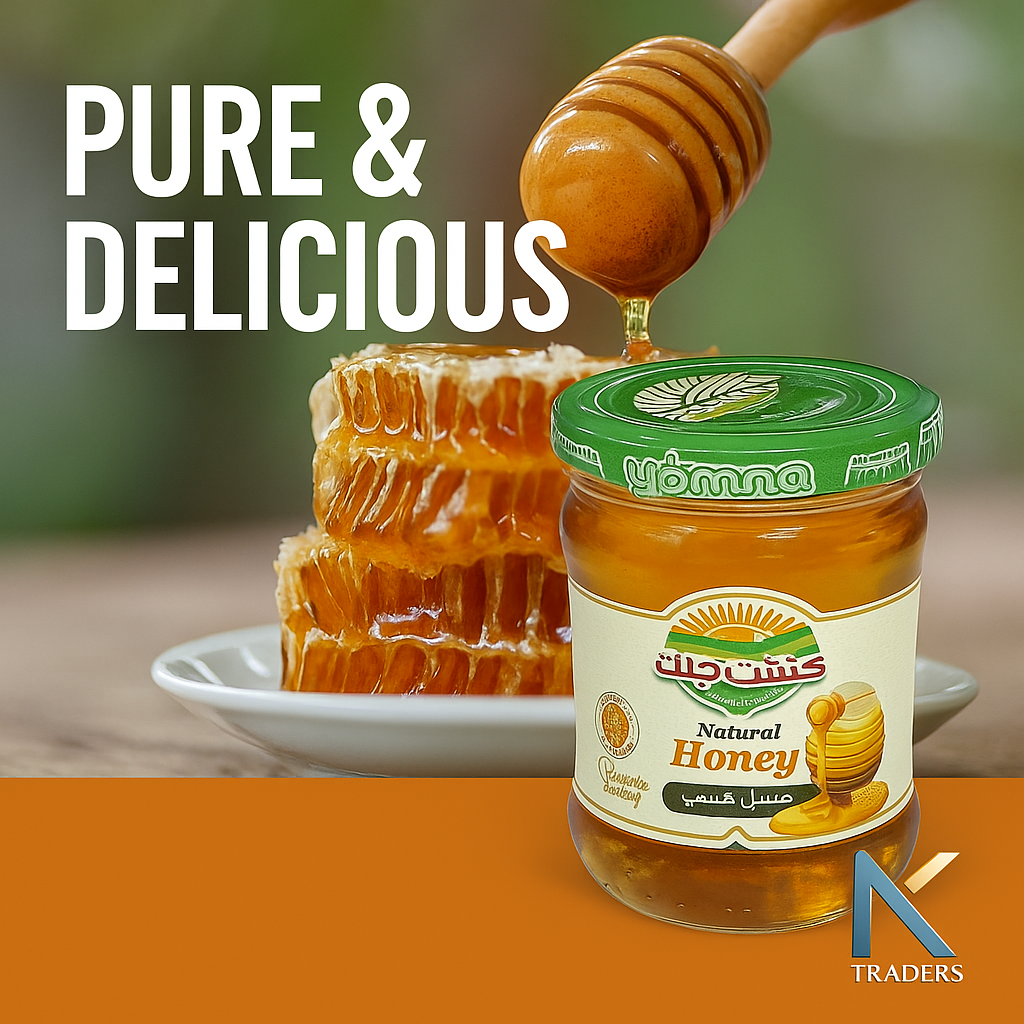 Natural Honey - Pure Honey - Kesht Chin Honey - Honey (310 Grams)