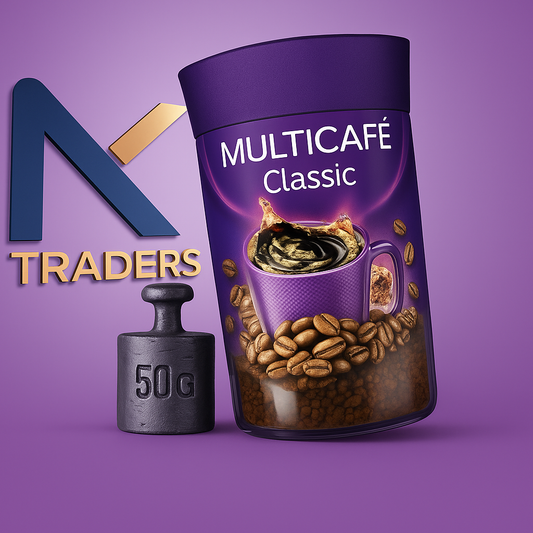 MultiCafe Classic Coffee 25 & 50 cups 50 &100 gm Best Imported Quality