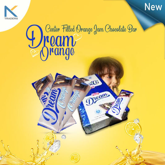 Dream Orange filled Chocolate (pack of 24) - Dream Chocolate - Chocolate - Orange Fill Chocolate