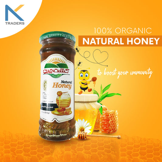 Natural Honey - Pure Honey - Kesht Chin Honey - Honey (310 Grams)