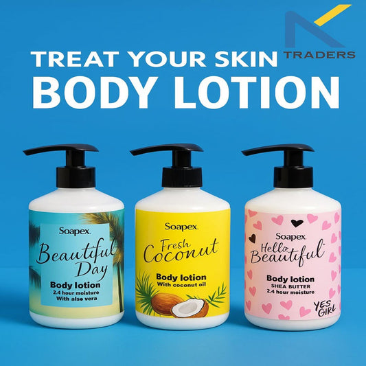 Soapex Body Lotion  Long-Lasting Moisture"